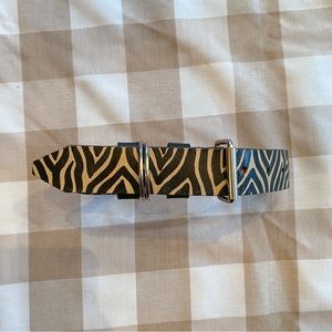 Striped baby/toddler belt